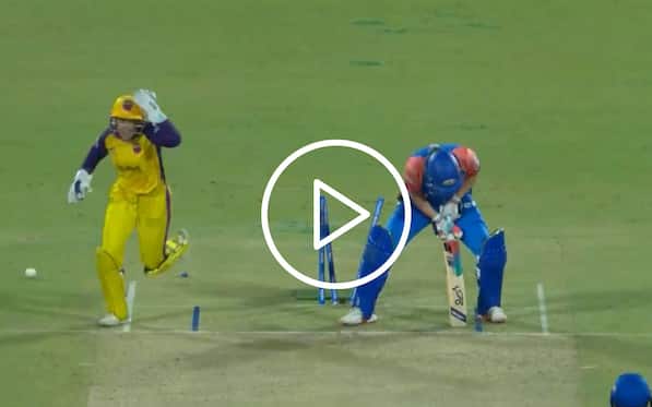 [Watch] Rajeshwari Gayakwad Knocks Over Nat Sciver-Brunt With A Beauty In WPL 2024